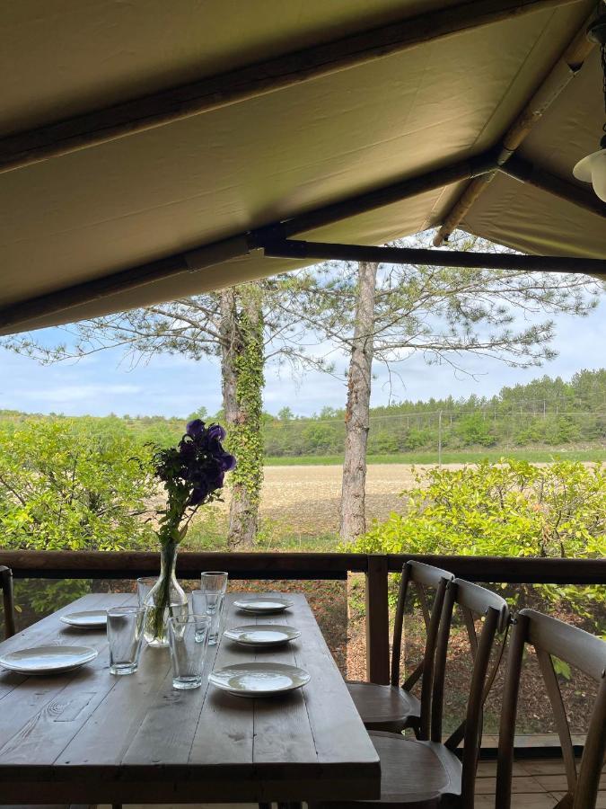 Camping La Vaugelette - Drome Montclar-sur-Gervanne Zewnętrze zdjęcie