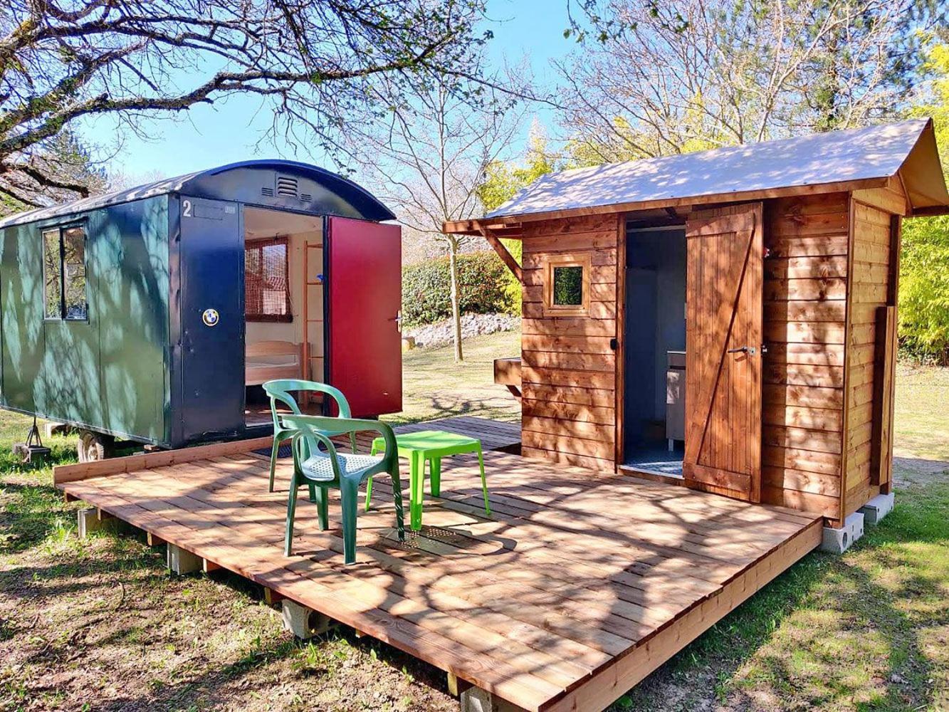 Camping La Vaugelette - Drome Montclar-sur-Gervanne Zewnętrze zdjęcie